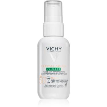 Vichy Capital Soleil UV-Clear ráncellenes ápolás az aknéra hajlamos zsíros bőrre SPF 50+ 40 ml kép