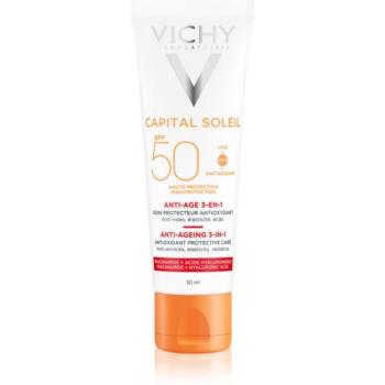 Vichy Capital Soleil védőkrém a bőröregedés ellen SPF 50 50 ml kép