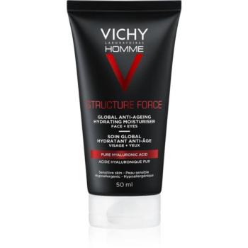 Vichy Homme Structure Force feszesítő ránctalanító krém hialuronsavval 50 ml kép
