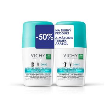 VICHY Izzadságszabályozó golyós dezodor foltmentes duopack (2x50ml) kép