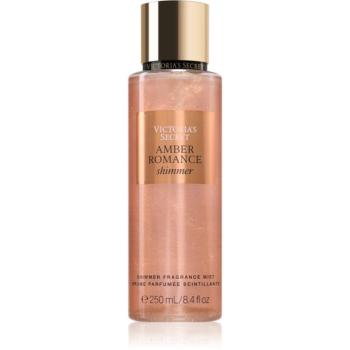 Victoria's Secret Amber Romance Shimmer testápoló spray csillámporral hölgyeknek 250 ml kép