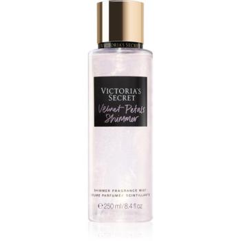 Victoria's Secret Velvet Petals Shimmer testápoló spray csillámporral hölgyeknek 250 ml kép