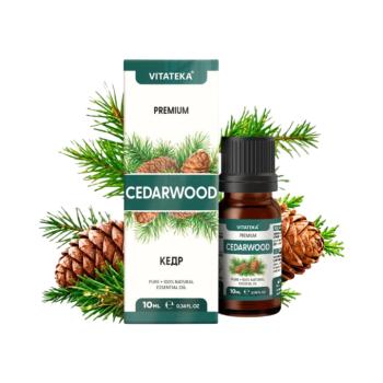 Vitateka cédrus illóolaj 100% - 10 ml kép