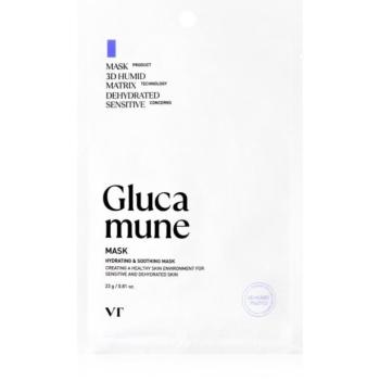 VT Cosmetics Glucamune Mask hidratáló gézmaszk nyugtató hatással 1 db kép