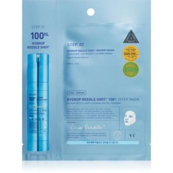 VT Cosmetics Hydrop Reedle Shot 100hL 2 Step Mask intenzív hidratáló maszk kétfázisú bőrápoláshoz 28.5 g kép