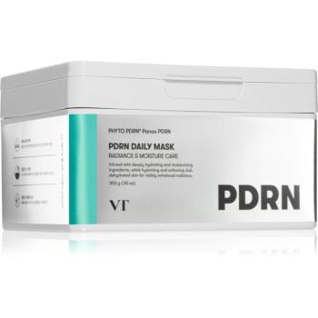 VT Cosmetics PDRN Daily Mask hidratáló gézmaszk az élénk és kisimított arcbőrért nagy csomagolás 30 db