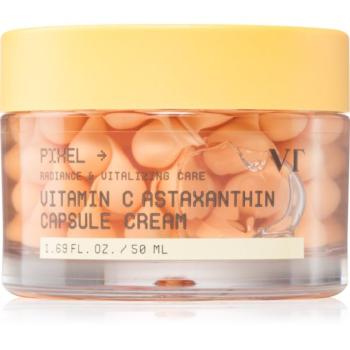 VT Cosmetics Vitamin C Astaxanthin Capsule Cream világosító hidratáló krém egységesíti a bőrszín tónusait 50 ml kép
