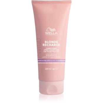 Wella Professionals Invigo Blonde Recharge lila kondicionáló semlegesíti a sárgás tónusokat 200 ml kép