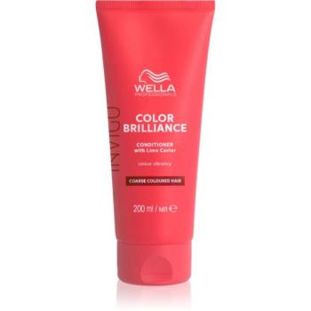Wella Professionals Invigo Color Brilliance Kondicionáló vastag, durva vagy göndör hajra festett hajra 200 ml kép