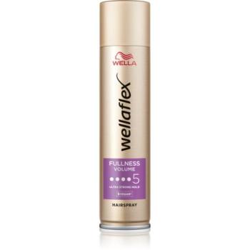 Wella Wellaflex Fullness Volume Hajlakk az extra erős tartásért a rugalmas és dús hajért 250 ml kép