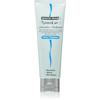 White Pearl NanoCare Whitening Fogkrém ezüst nanorészecskék foltok a fogakon 100 g kép