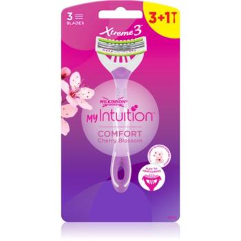 Wilkinson Sword My Intuition Xtreme 3 eldobható borotvák Comfort Cherry Blossom 4 db kép