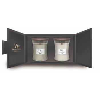 WOODWICK ajándék szett 2× közepes gyertya kép