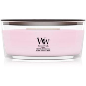 Woodwick Cherry Blossom & Vanilla illatgyertya fa kanóccal 453.6 g kép