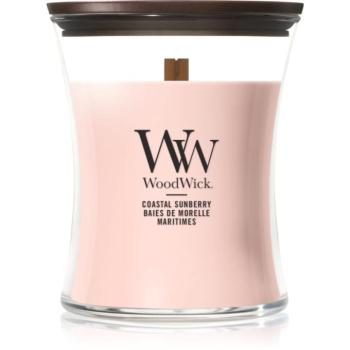 Woodwick Coastal Sunberry illatgyertya fa kanóccal 275 g kép