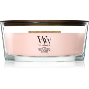 Woodwick Coastal Sunberry illatgyertya fa kanóccal 453.6 g kép