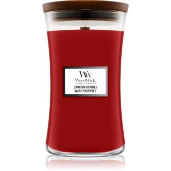 Woodwick Crimson Berries illatgyertya fa kanóccal 610 g kép
