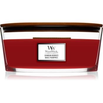 Woodwick Crimson Berries illatgyertya fa kanóccal (hearthwick) 453,6 g kép