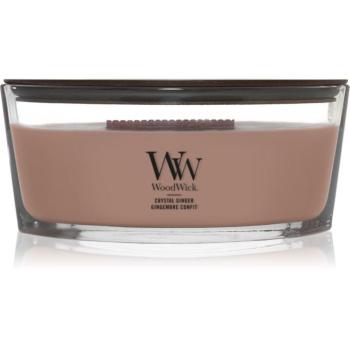 Woodwick Crystal Ginger illatgyertya fa kanóccal 453.6 g kép