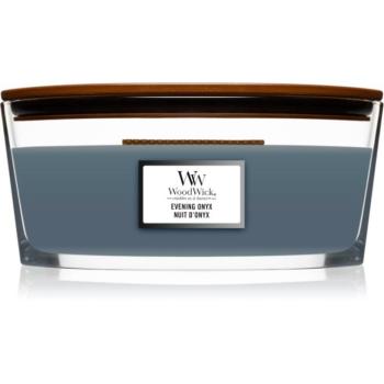 Woodwick Evening Onyx illatgyertya fa kanóccal (hearthwick) 453 g kép