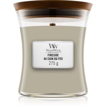 Woodwick Fireside Au Coin Du Feu illatgyertya fa kanóccal 275 g