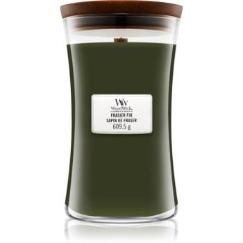 Woodwick Frasier Fir illatgyertya fa kanóccal 609.5 g kép