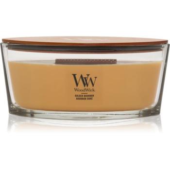Woodwick Opulent Wood Golden Bourbon illatgyertya fa kanóccal (hearthwick) 453.6 g kép