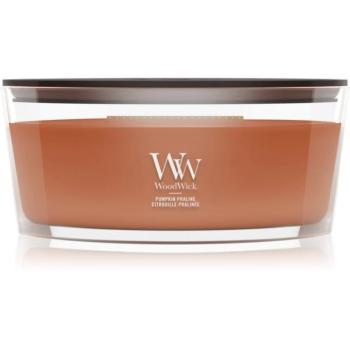 Woodwick Pumpkin Praline illatgyertya fa kanóccal 453.6 g kép