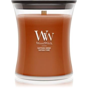 Woodwick Saffron Smoke illatgyertya fa kanóccal 275 g kép