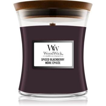 Woodwick Spiced Blackberry illatgyertya fa kanóccal 275 g kép