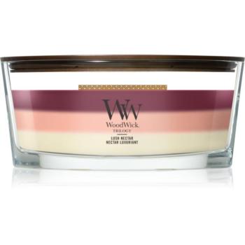 Woodwick Trilogy Lush Nectar illatgyertya fa kanóccal 453.6 g kép