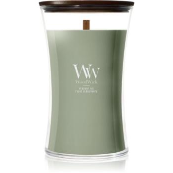 Woodwick Verdant Fig illatgyertya fa kanóccal 610 g kép