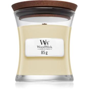 Woodwick White Teak illatgyertya fa kanóccal 85 g kép
