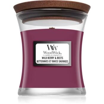 Woodwick Wild Berry & Beets illatgyertya fa kanóccal 85 g kép