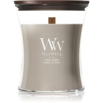 Woodwick Wood Smoke illatgyertya fa kanóccal 275 g kép