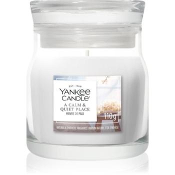 Yankee Candle A Calm & Quiet Place illatgyertya Signature 110 g kép