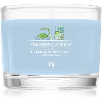 Yankee Candle A Calm & Quiet Place viaszos gyertya I. Signature 37 g kép