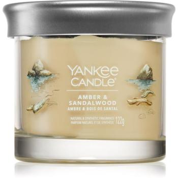 Yankee Candle Amber & Sandalwood illatgyertya 122 g kép