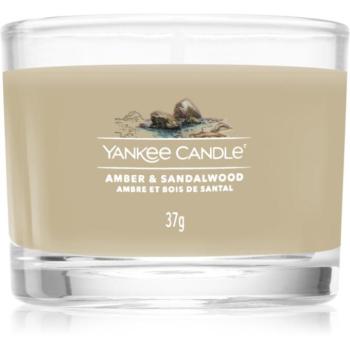 Yankee Candle Amber & Sandalwood viaszos gyertya 37 g kép