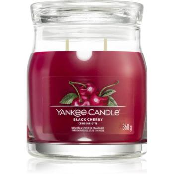 Yankee Candle Black Cherry illatgyertya Signature 368 g kép