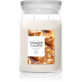 Yankee Candle Caramel Kiss illatgyertya 567 g kép