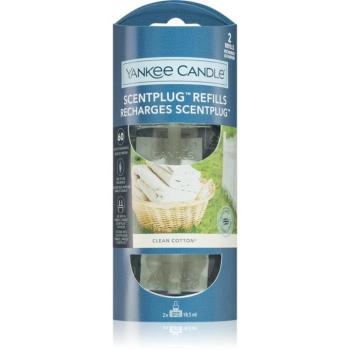 Yankee Candle Clean Cotton parfümolaj elektromos diffúzorba 2x18.5 ml kép