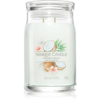 Yankee Candle Coconut Beach illatgyertya Signature 567 g kép