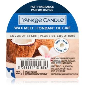 Yankee Candle Coconut Beach illatos viasz aromalámpába 22 g kép