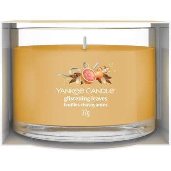 YANKEE CANDLE Glistening Leaves 37 g kép