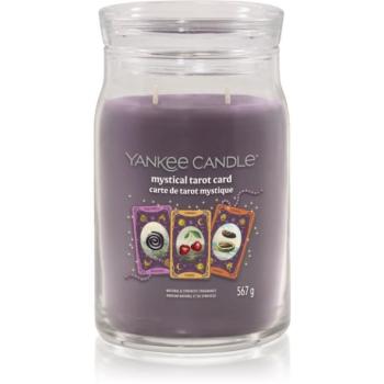Yankee Candle Halloween Mystical Tarot Card illatgyertya Signature 567 g kép