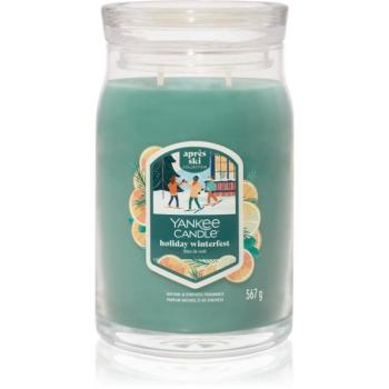 Yankee Candle Holiday Winterfest illatgyertya Signature 567 g kép