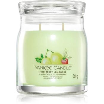 Yankee Candle Iced Berry Lemonade illatgyertya Signature 368 g kép