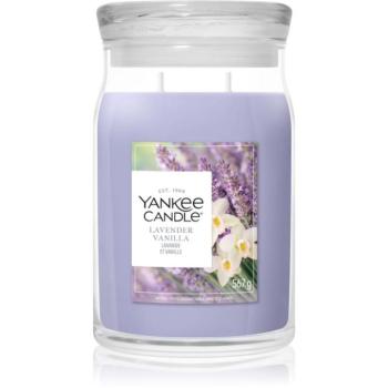 Yankee Candle Lavender Vanilla illatgyertya 567 g kép