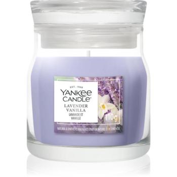 Yankee Candle Lavender Vanilla illatgyertya Signature 110 g kép